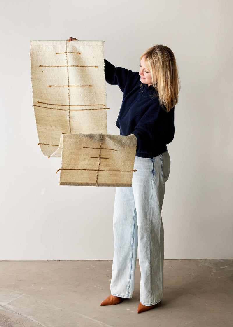 Compass Handwoven Cotton Wall Hanging