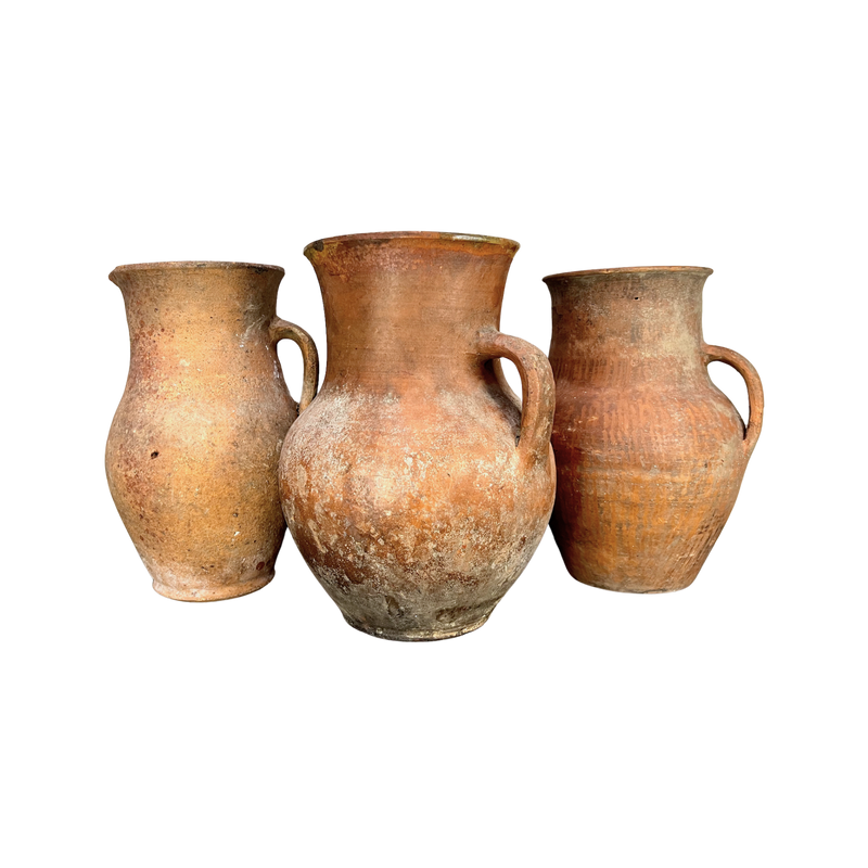 Dmytro Vintage Clay Jugs