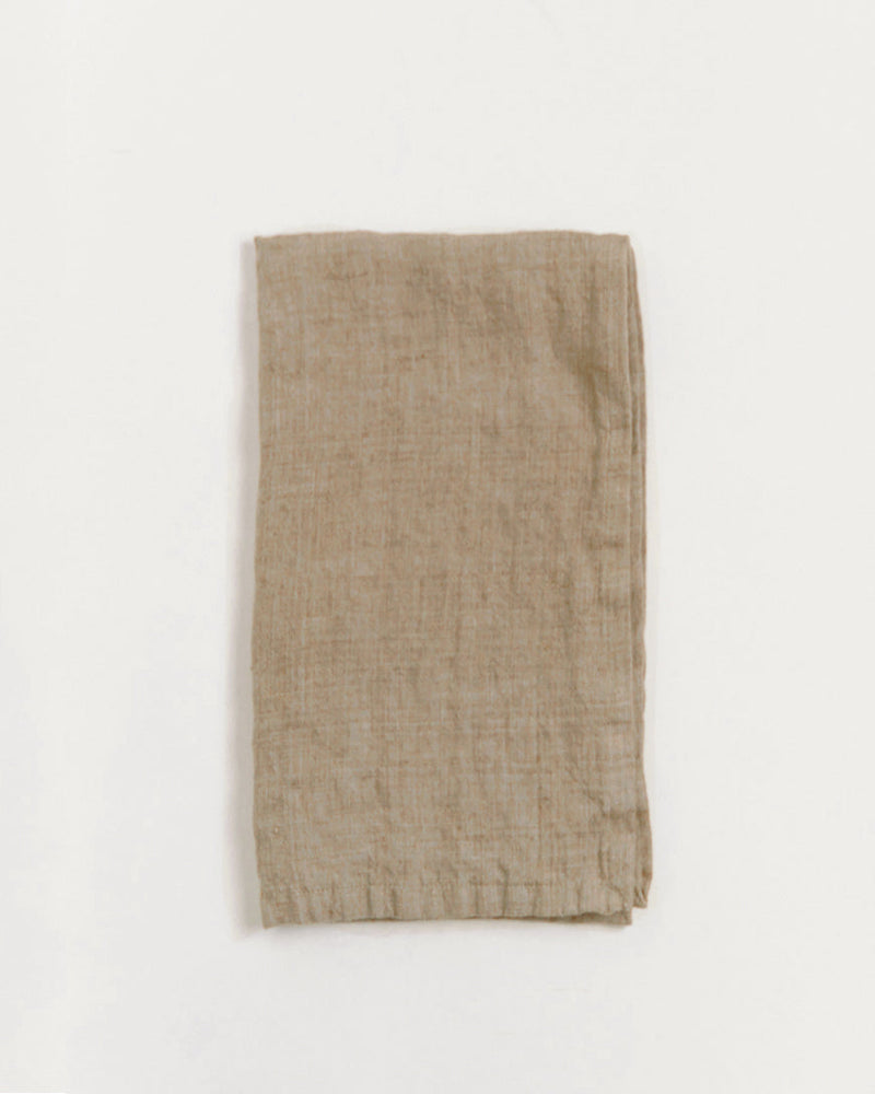 Stone Washed Linen Dinner Napkins