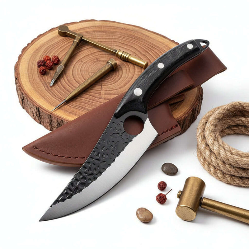 Professional butcher knife set Slaughter Cutting Meat Boning