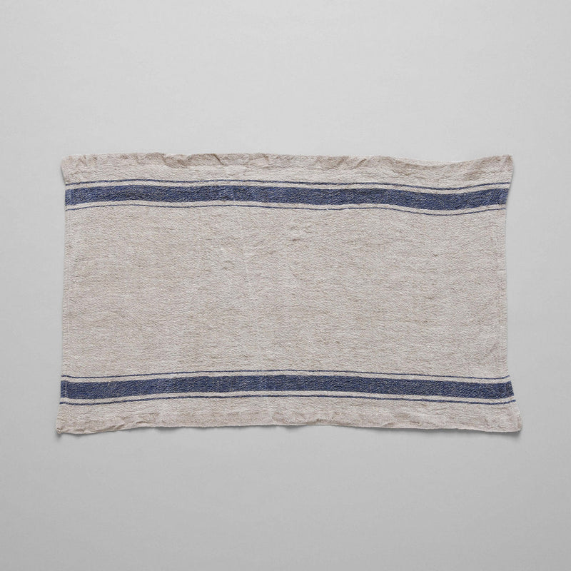 Vintage Stripe Linen Tea Towel