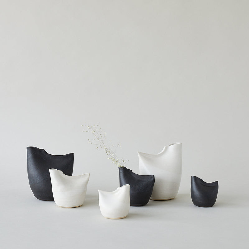 Bird Vase, Black