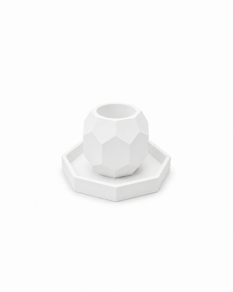 Free: Octagonal Tealight Candle Holder Set