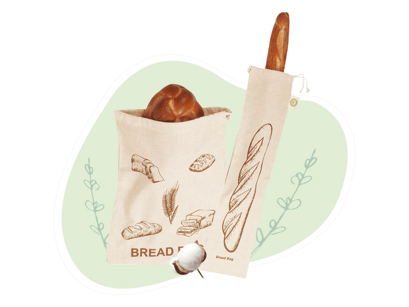 Linen Bread Bags