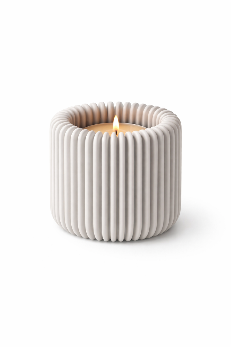 Ribbed Tealight Holder