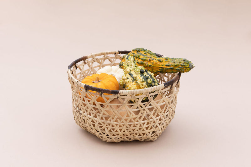 Handwoven Hexagon Weave Storage Organizer