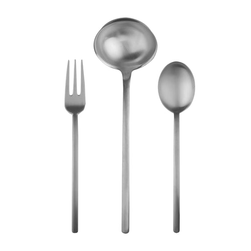 HYGGE CAVE | 3 PCS SERVING SET (FORK SPOON AND LADLE)