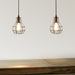 HYGGE CAVE | BRUSHED COPPER INDUSTRIAL PENDANT CHANDELIER 