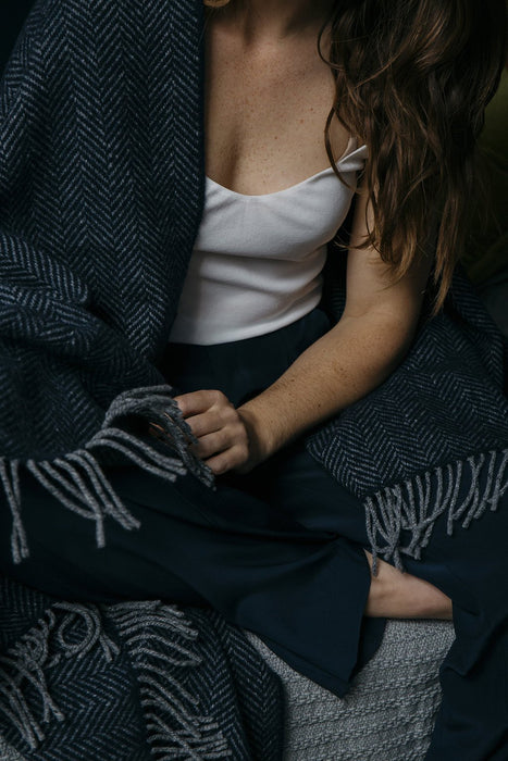 Merino cashmere throw is the best decoration for your home – hygge cave