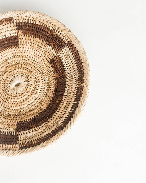 HYGGE CAVE | KARIBA 12" BASKET Tonga basket a truly unique home accent