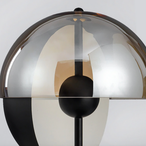 Postmodern table lamp – hygge cave
