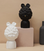 HYGGE CAVE | Curly Girl Statues Creative New 2020 DANISH NORDIC Resin