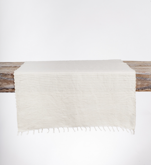 HYGGE CAVE | RIVIERA COTTON TABLE RUNNER