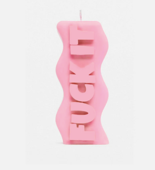 HYGGE CAVE | BUY NOW FUCK IT Candle