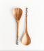 HYGGE CAVE | KAMBA SALAD SERVERS CREATIVE Wooden Spoon Fork Large