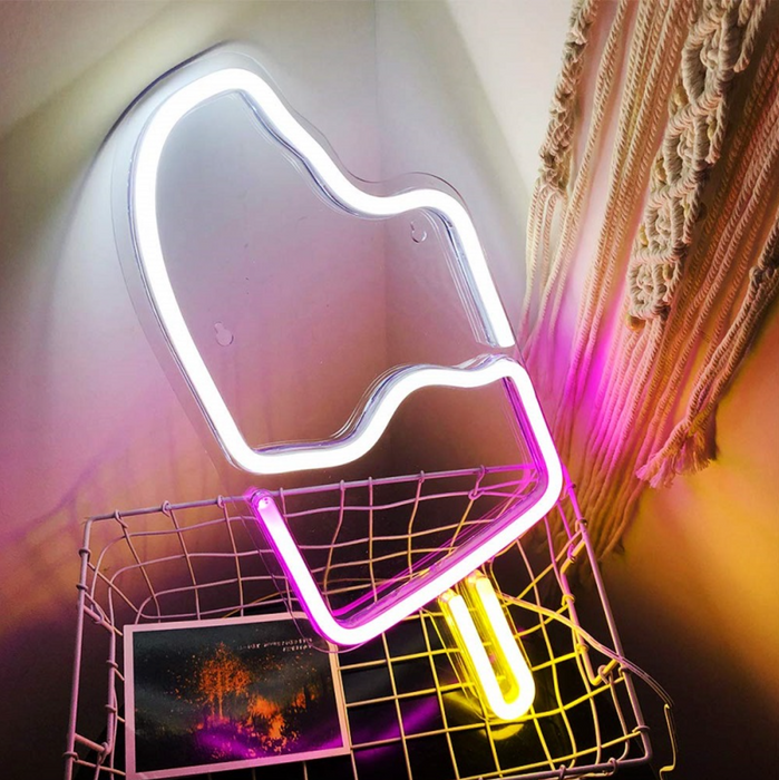 bright neon lights for bedroom – hygge cave