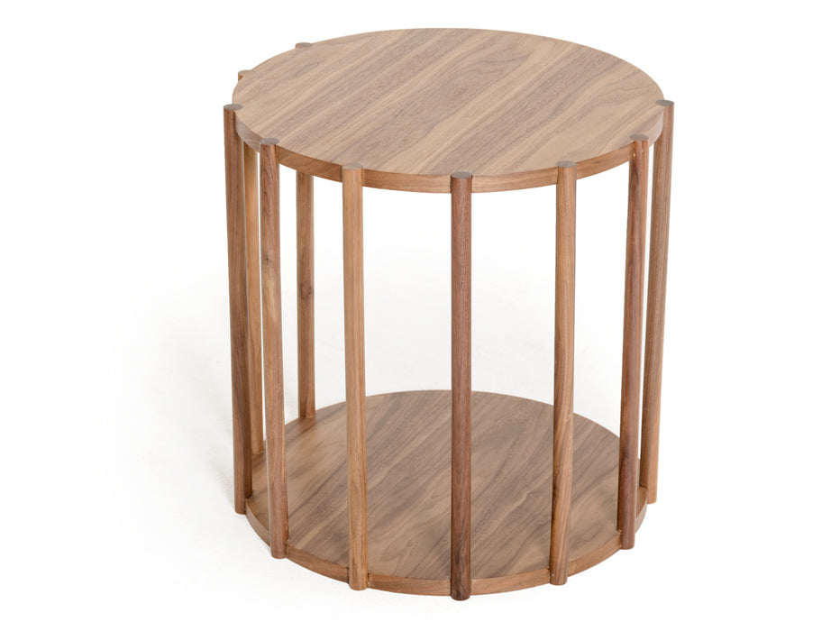 HYGGE CAVE | WALNUT WOOD END TABLE 