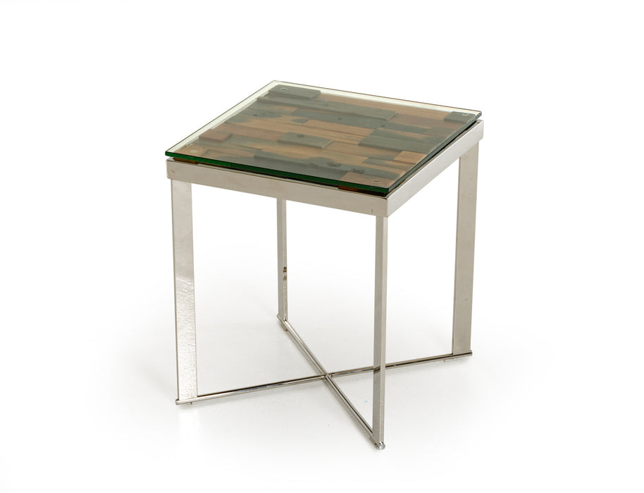 HYGGE CAVE | Mosaic Glass End Table