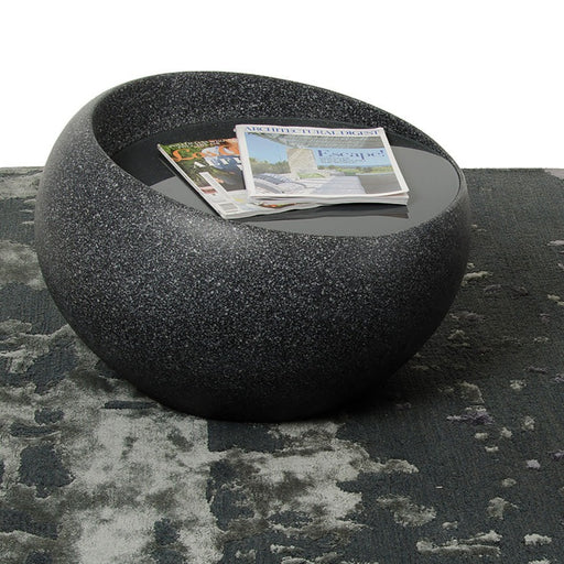 HYGGE CAVE | ROUND GRANITE COFFEE TABLE