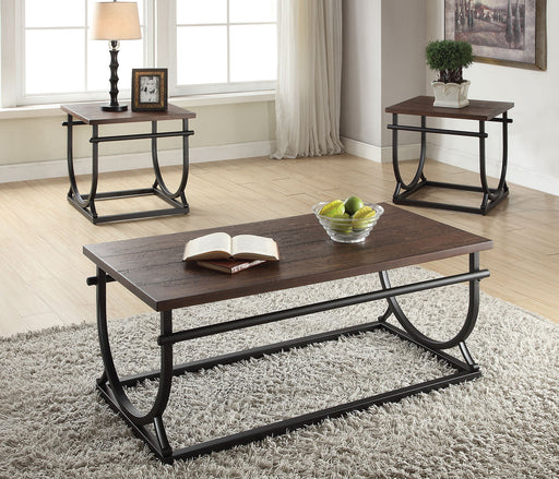 HYGGE CAVE | COFFEE TABLE, CHERRY & BLACK 