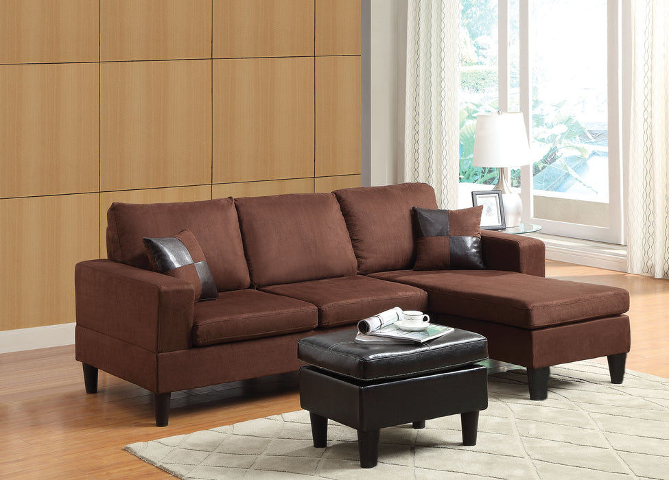 HYGGE CAVE | SECTIONAL SOFA WITH OTTOMAN