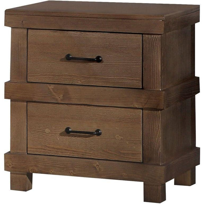 HYGGE CAVE | ANTIQUE OAK NIGHTSTAND
