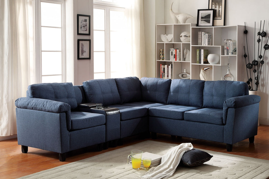 HYGGE CAVE | SECTIONAL SOFA WITH CONSOLE