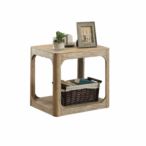 HYGGE CAVE | CHERRY AND BLACK SIDE TABLE