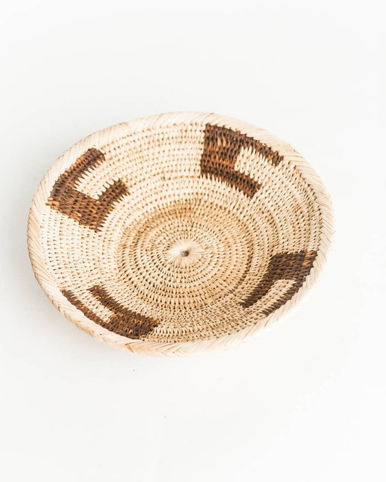 HYGGE CAVE | CHOMA 12" WOVEN BASKET truly unique home accent hindi