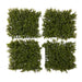10.5” X 10.5” ROSEMARY ARTIFICIAL WALL MAT UV RESISTANT (INDOOR/OUTDOOR) (SET OF 4) - HYGGE CAVE