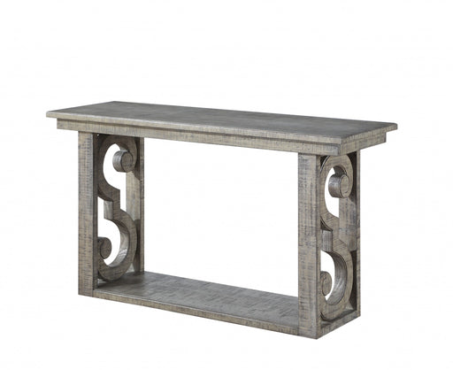 HYGGE CAVE | NATURAL WOOD SOFA TABLE