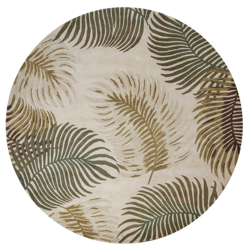 HYGGE CAVE | ROUND WOOL AREA RUG