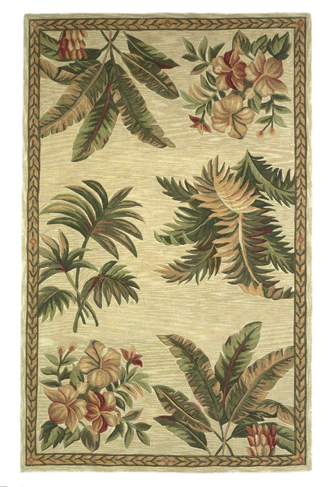 HYGGE CAVE | TROPICAL PLANTS AREA RUG