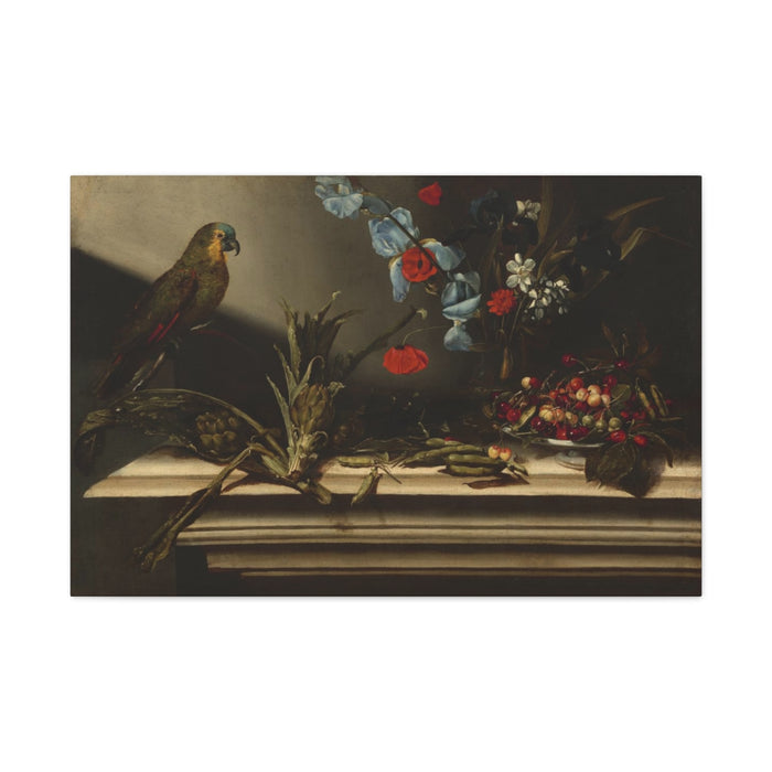 HYGGE CAVE | STILL LIFE WITH ARTICHOKES AND A PARROT