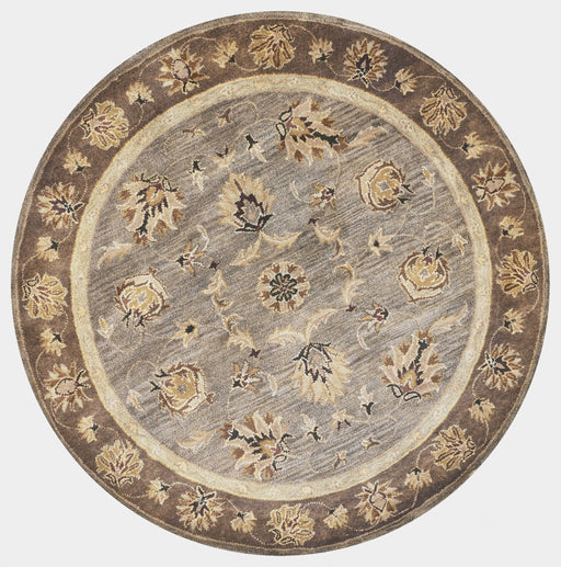 HYGGE CAVE | TRADITIONAL ROUND INDOOR AREA RUG