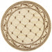 HYGGE CAVE | IVORY ROUND INDOOR AREA RUG