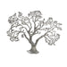 HYGGE CAVE | SILVER TREE WALL SCULPTURE