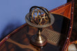 HYGGE CAVE | ARMILLARY SPHERE ON WOOD BASE
