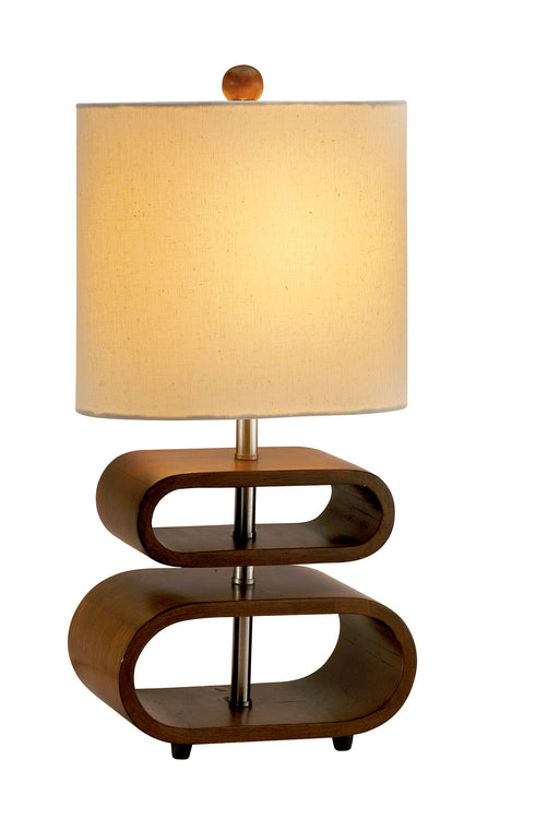 HYGGE CAVE | WALNUT WOOD TABLE LAMP