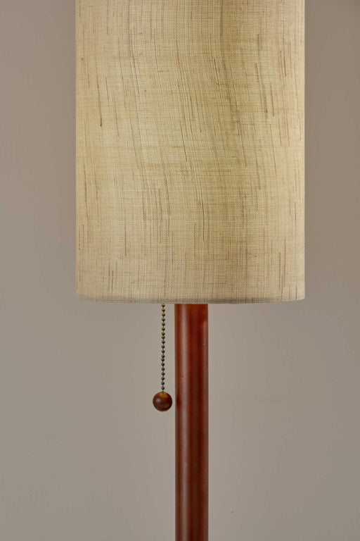 HYGGE CAVE | SLIM SILHOUETTE WALNUT WOOD TABLE LAMP