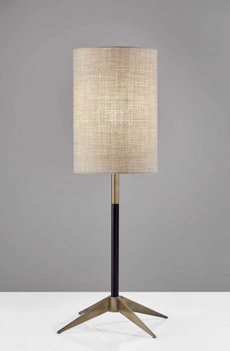 HYGGE CAVE | NATURAL FABRIC SHADE TABLE LAMP