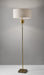 HYGGE CAVE | BRASS METAL FLOOR LAMP