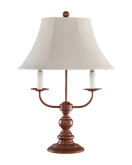 HYGGE CAVE | BROWN METAL TABLE LAMP