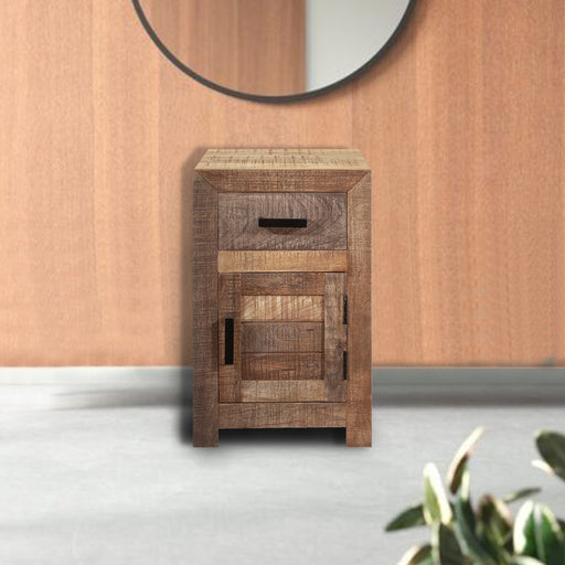 HYGGE CAVE | SOLID WOOD ACCENT CABINET