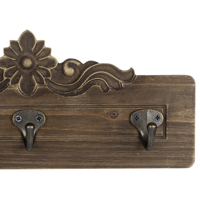 HYGGE CAVE | TRADITIONAL WOODEN WALL HOOKS