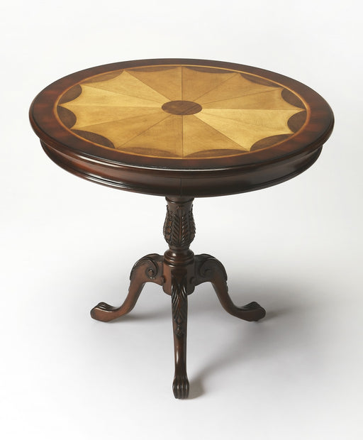 HYGGE CAVE | CHERRY ROUND PEDESTAL TABLE