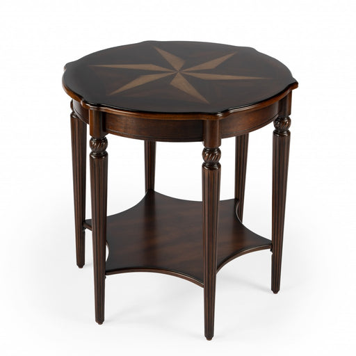 HYGGE CAVE | TRADITIONAL CHERRY ACCENT TABLE