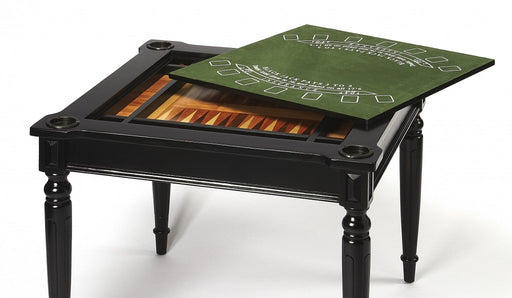 HYGGE CAVE | BLACK LICORICE GAME TABLE