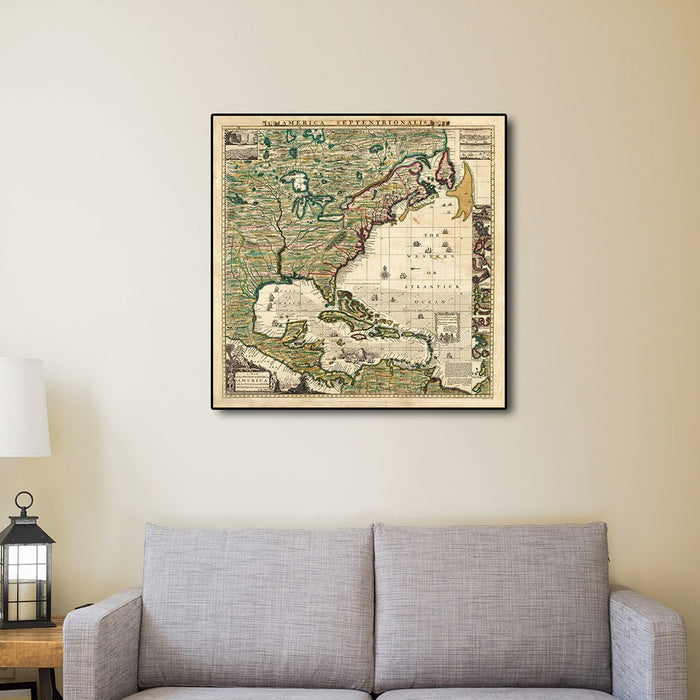 HYGGE CAVE | VINTAGE 1773 MAP OF BRITISH EMPIRE
