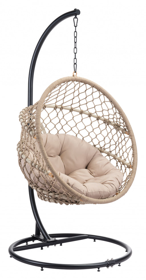 HYGGE CAVE | ROPE HANGING CHAIR
